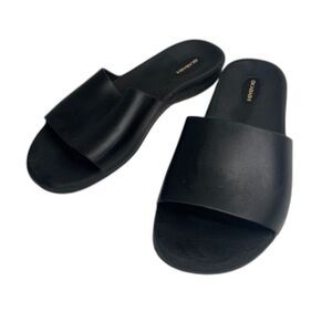 Okabashi Cruise Black Slip On Slide Mule Sandals Size 7 Made in USA